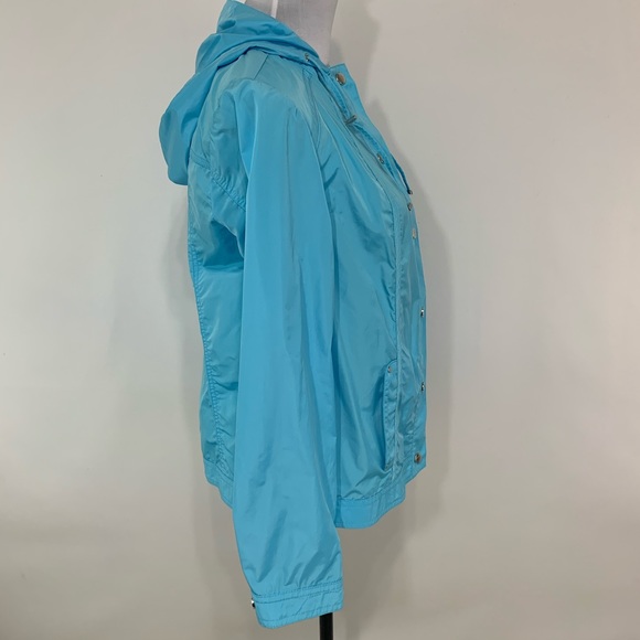 Zenergy by Chico’s light hooded shell jacket - Picture 2 of 8